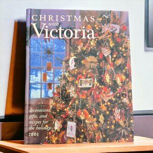 VINTAGE 2001 CHRISTMASE w VICTORIA Gift Deco and Recipe Ideas for Christmas